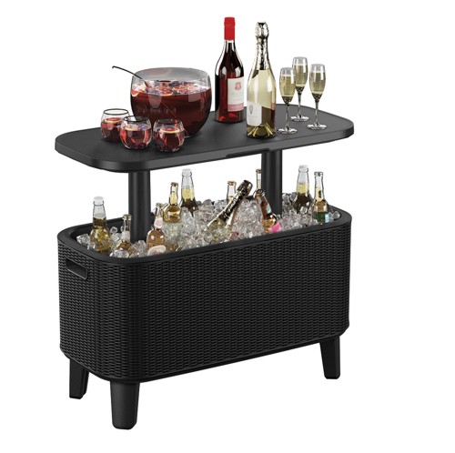 Стол уличный Bery bar Large cool bar, графит, Израиль